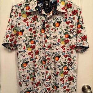 Fried Floral Men's Shirt